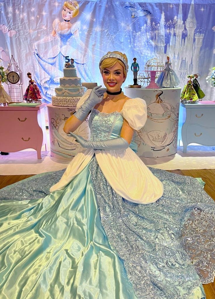 Incrivel festa de aniversario com Cinderela