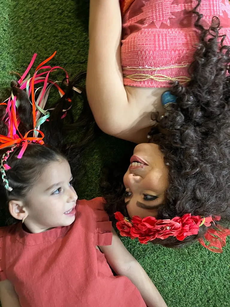 Moana foi incrível e cliente contratou novamente para fazer a magia em festas infantis
