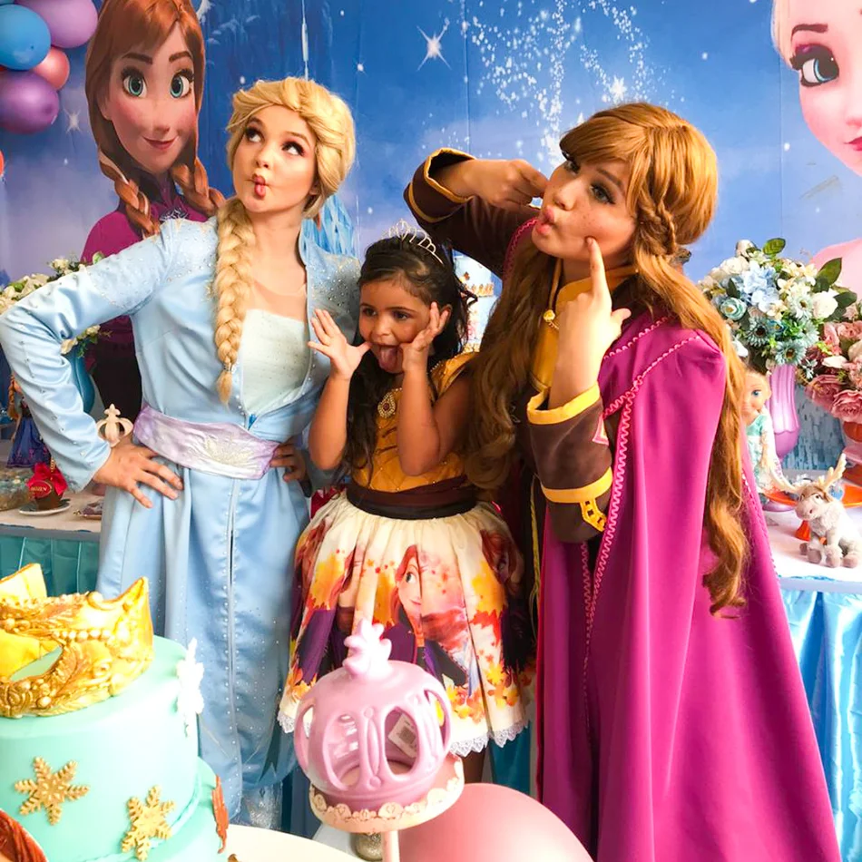 Encantamento ao contratar princesas com a Portal Personagens Vivos na Zona Sul de S